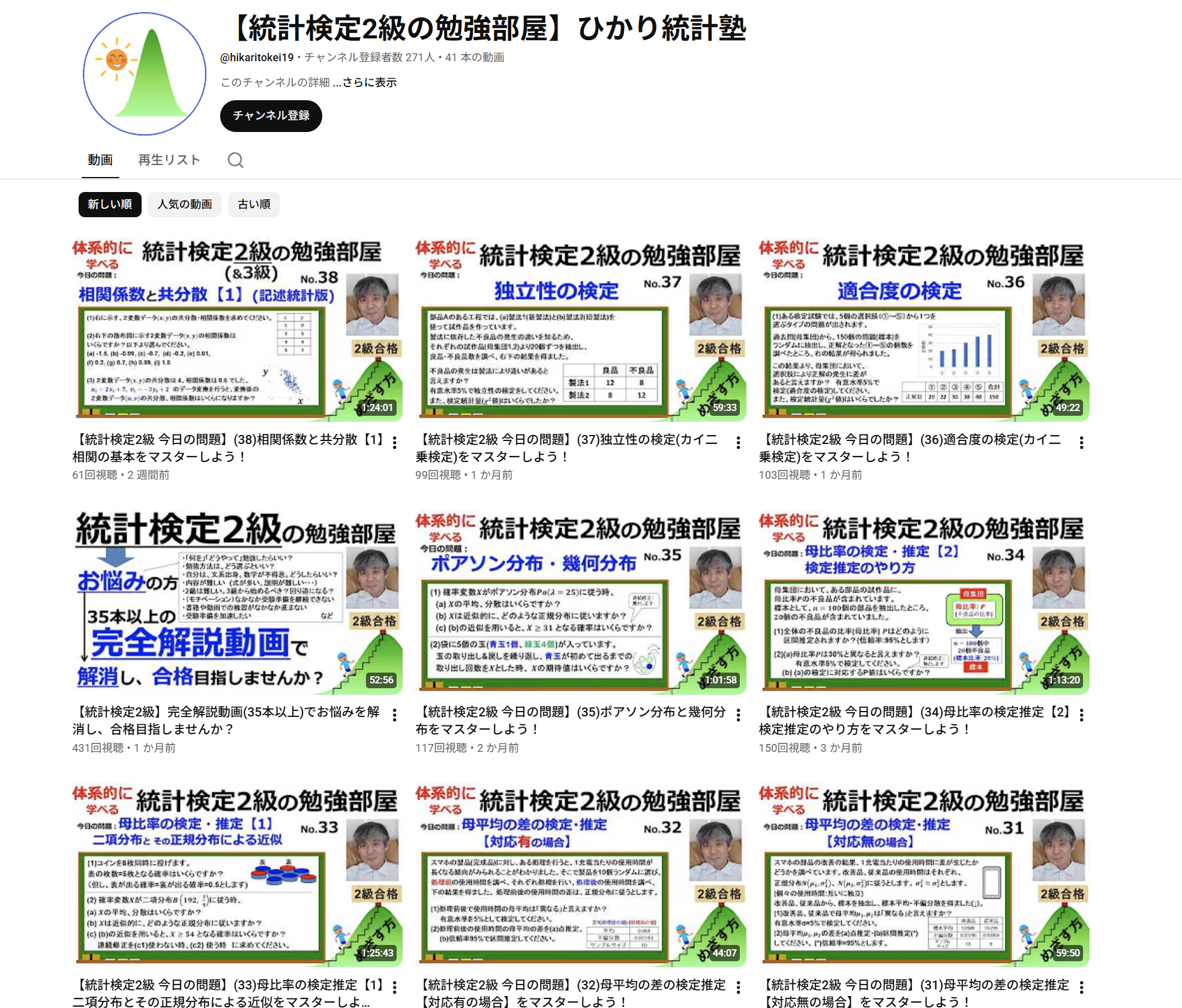 動画リスト