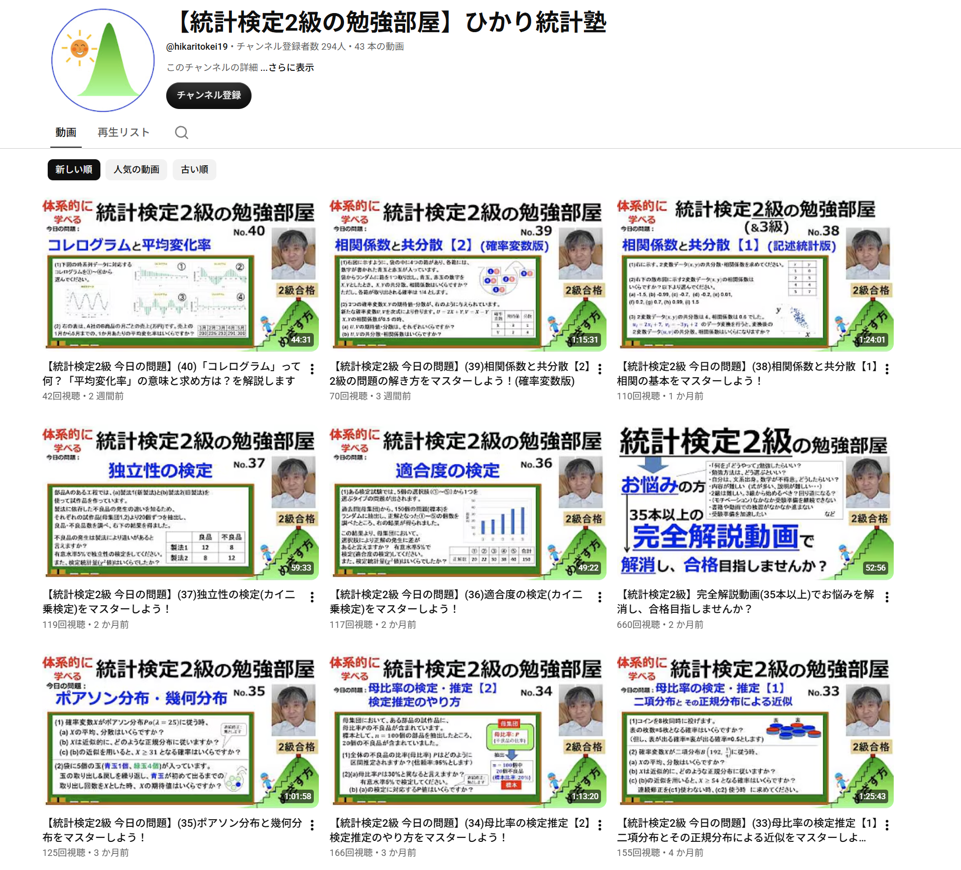 動画リスト